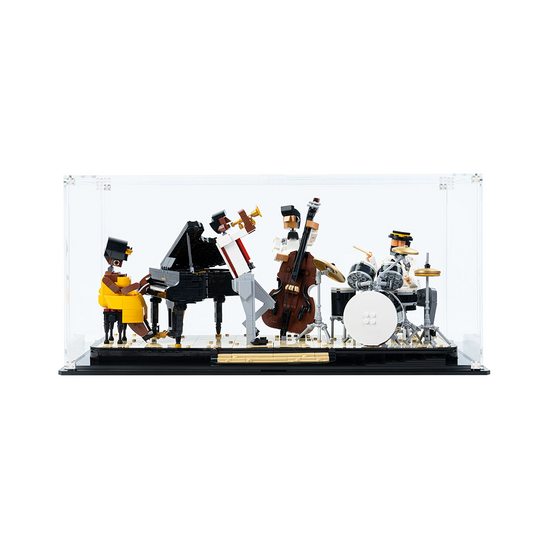ICUANUTY Display Case for lego 21334 Ideas Jazz Quartet