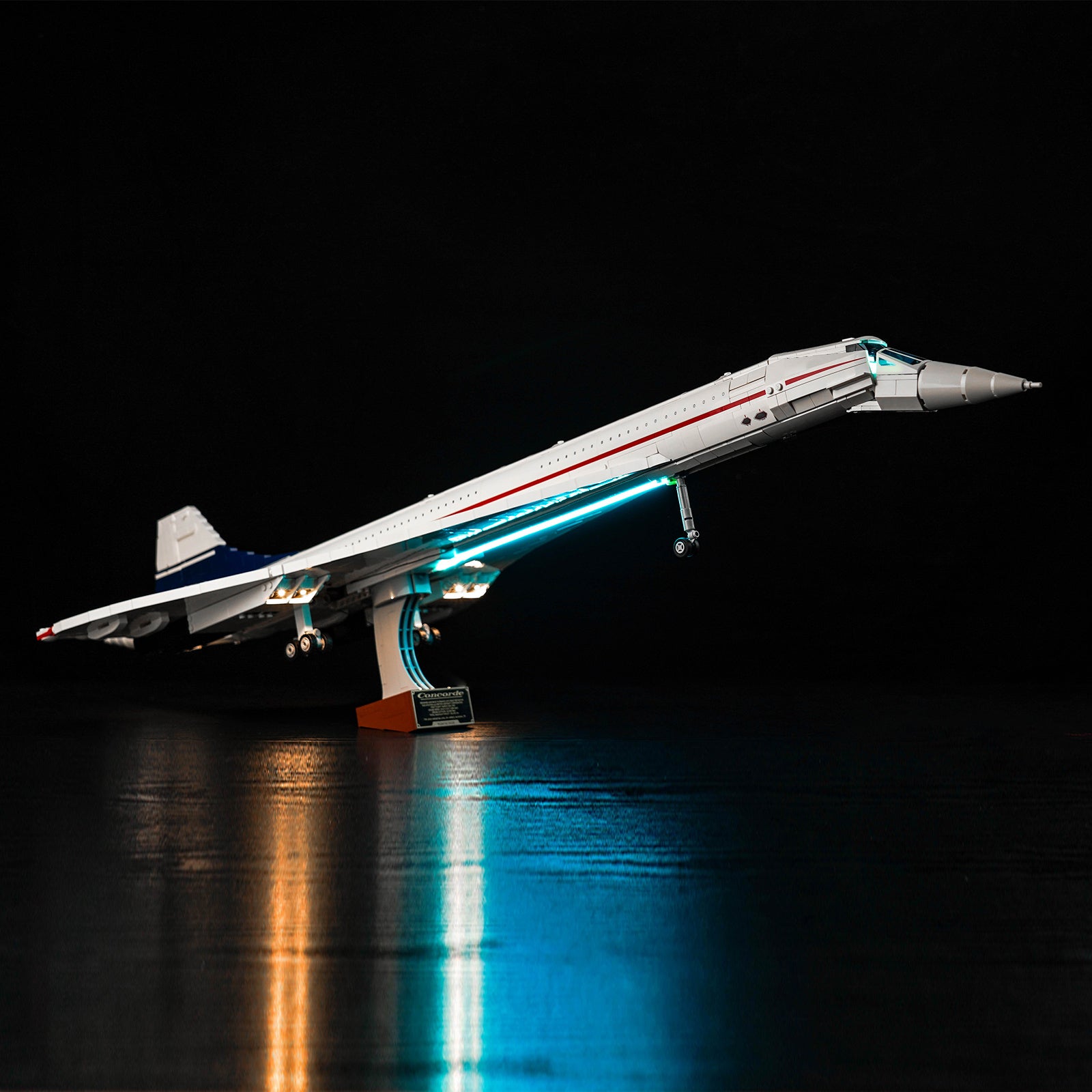 icuanuty LED lights kit lego 10318 Concorde Icons lego lighting&lego light kits