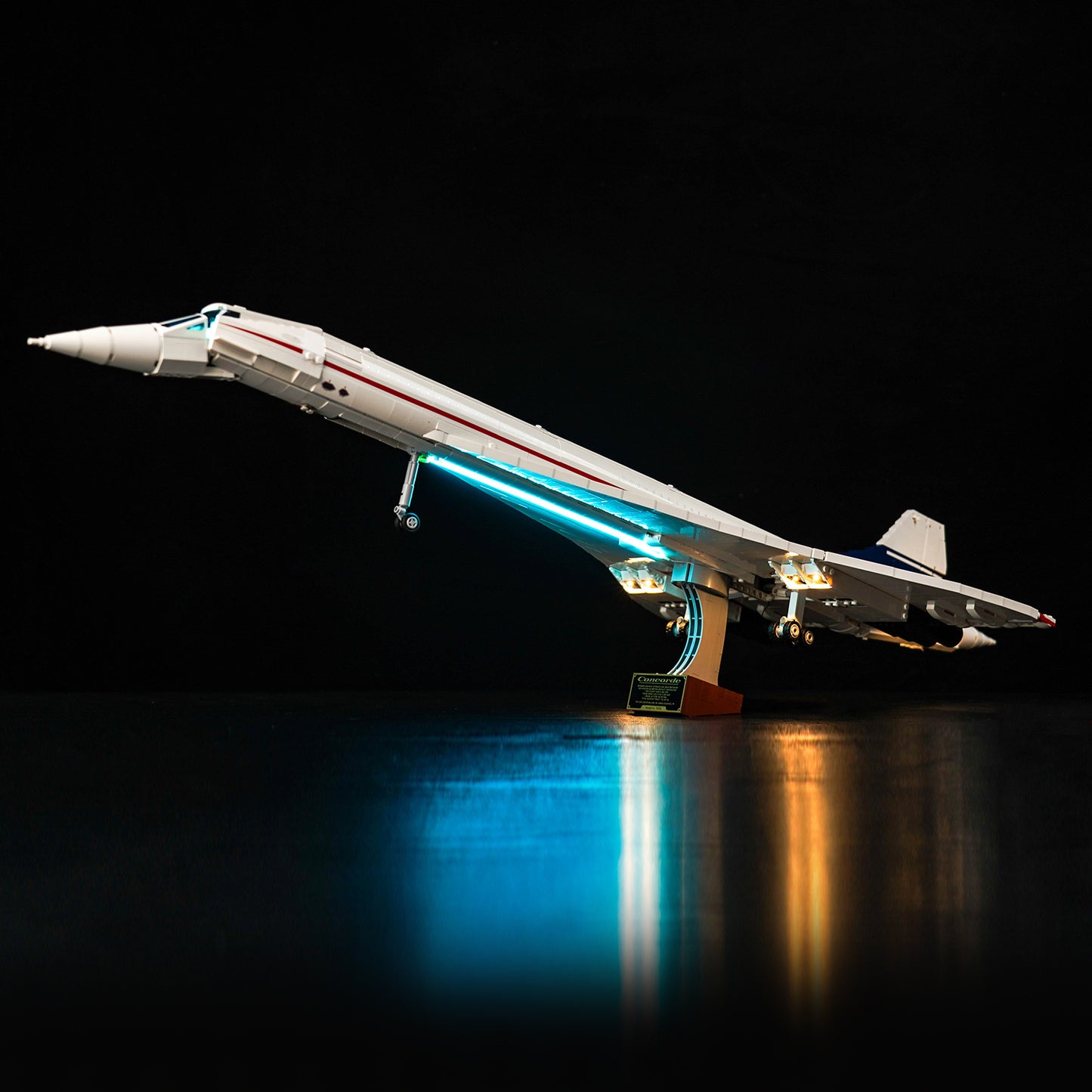 icuanuty LED lights kit lego 10318 Concorde Icons lego lighting&lego light kits