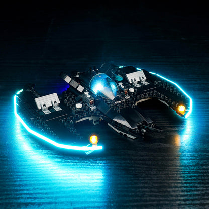 icuanuty LED lights kit lego 76265 Batwing: Batman vs. The Joker lego lighting&lego light kits
