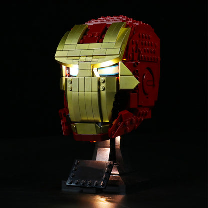 Light Kits for Lego Marvel Iron Man Helmet 76165 