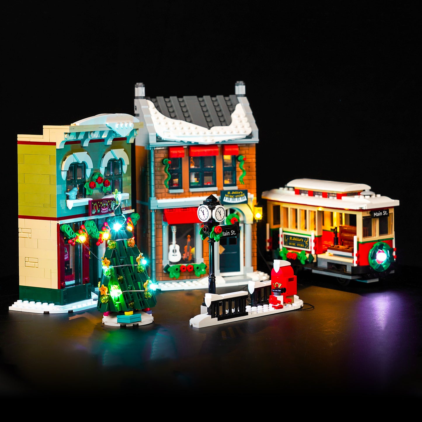 icuanuty LED lights kit lego 10308 Holiday Main Street ICONS lego lighting&lego light kits