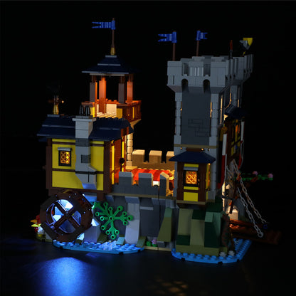 Light kit for Lego Creator 31120  Medieval Castle 