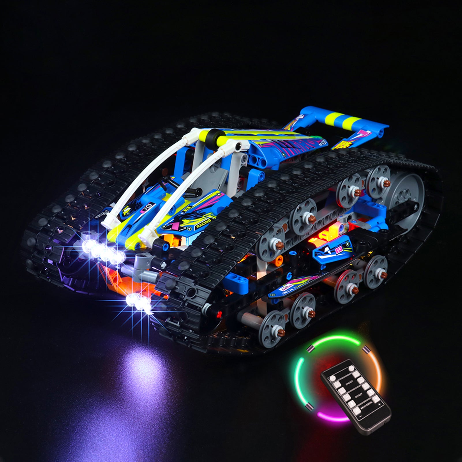 Light kit for Lego Technic 42140 App-Controlled Transformation 
