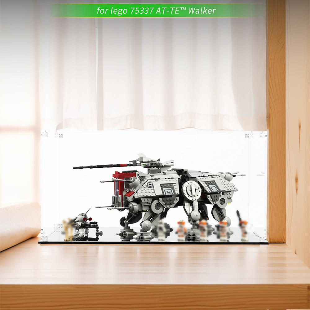 ICUANUTY Display case for LEGO? 75337 Star Wars AT-TE? Walker 