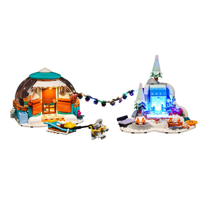 LED lighting for Igloo Holiday Adventure lego 41760 Light up the beauty of the aurora with your friends