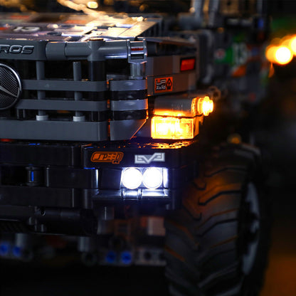 Light kit for Lego Technic 42129 4x4 Mercedes-Benz Zetros Trial Truck