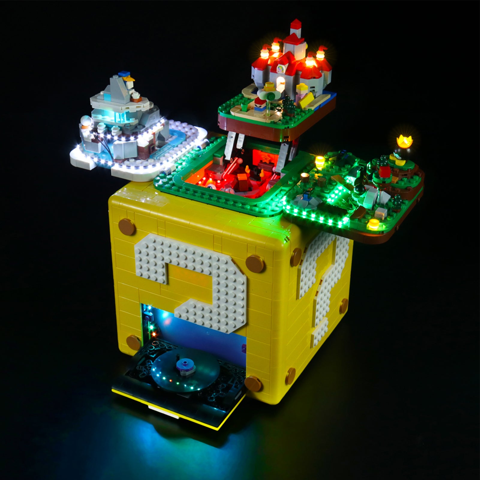 Light kit for Lego Ideas 71395 Super Mario Question Block