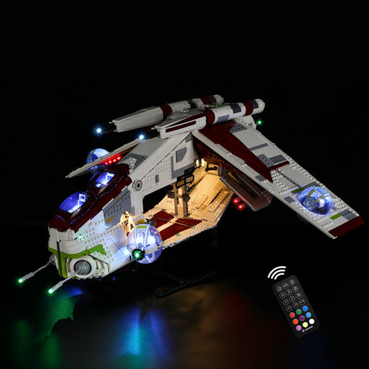 Light kit for Lego  Star Wars 75309 Republic Gunship