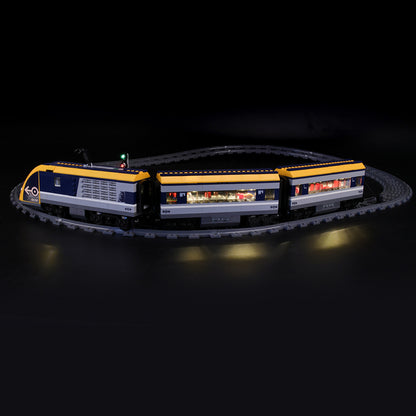 Light kit for Lego 60197 City Passenger Train