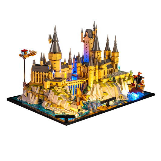 icuanuty LED lights kit lego 76419 Hogwarts? Castle and Grounds the Harry Potter series Lego Builder lego lighting&lego light kits