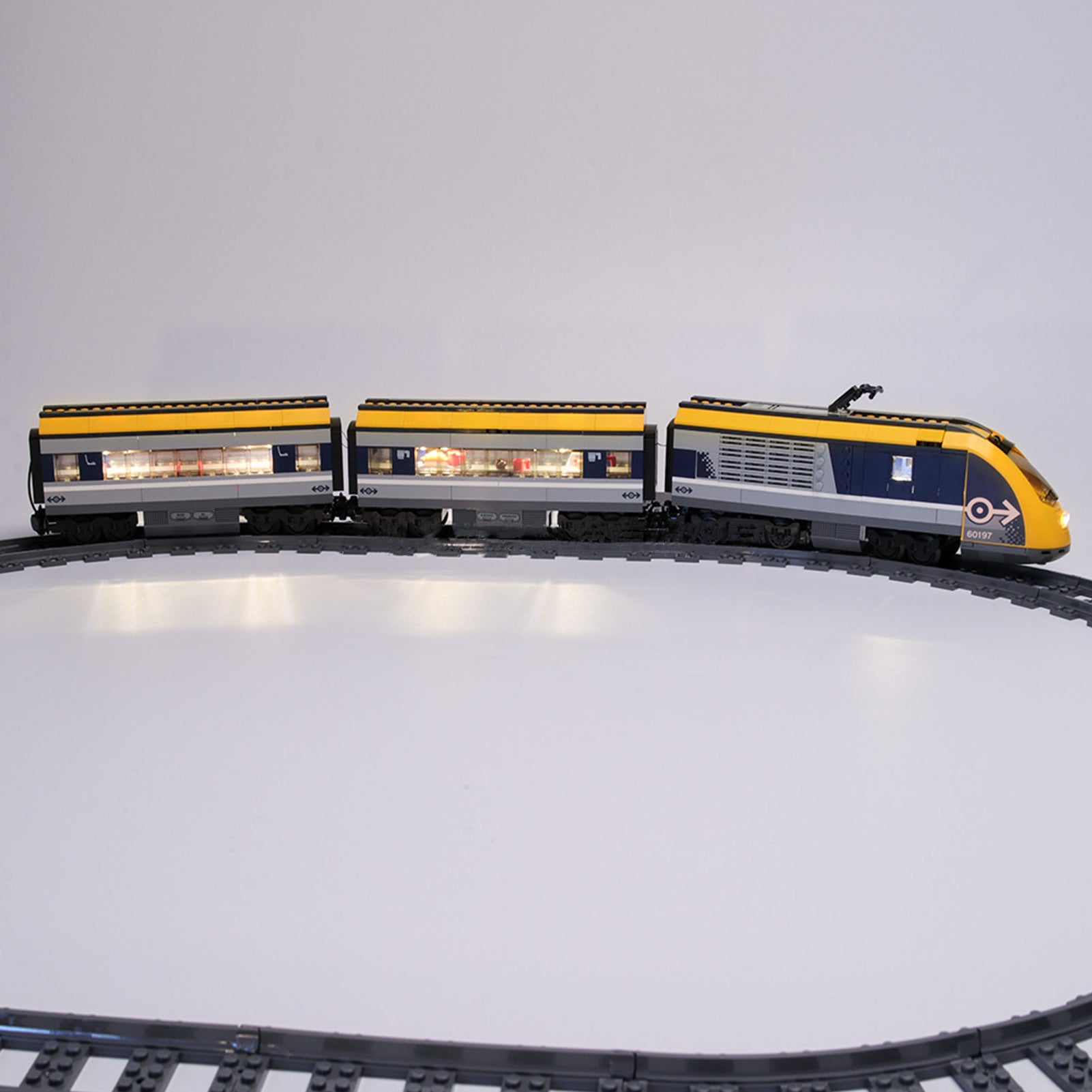 Light kit for Lego 60197 City Passenger Train
