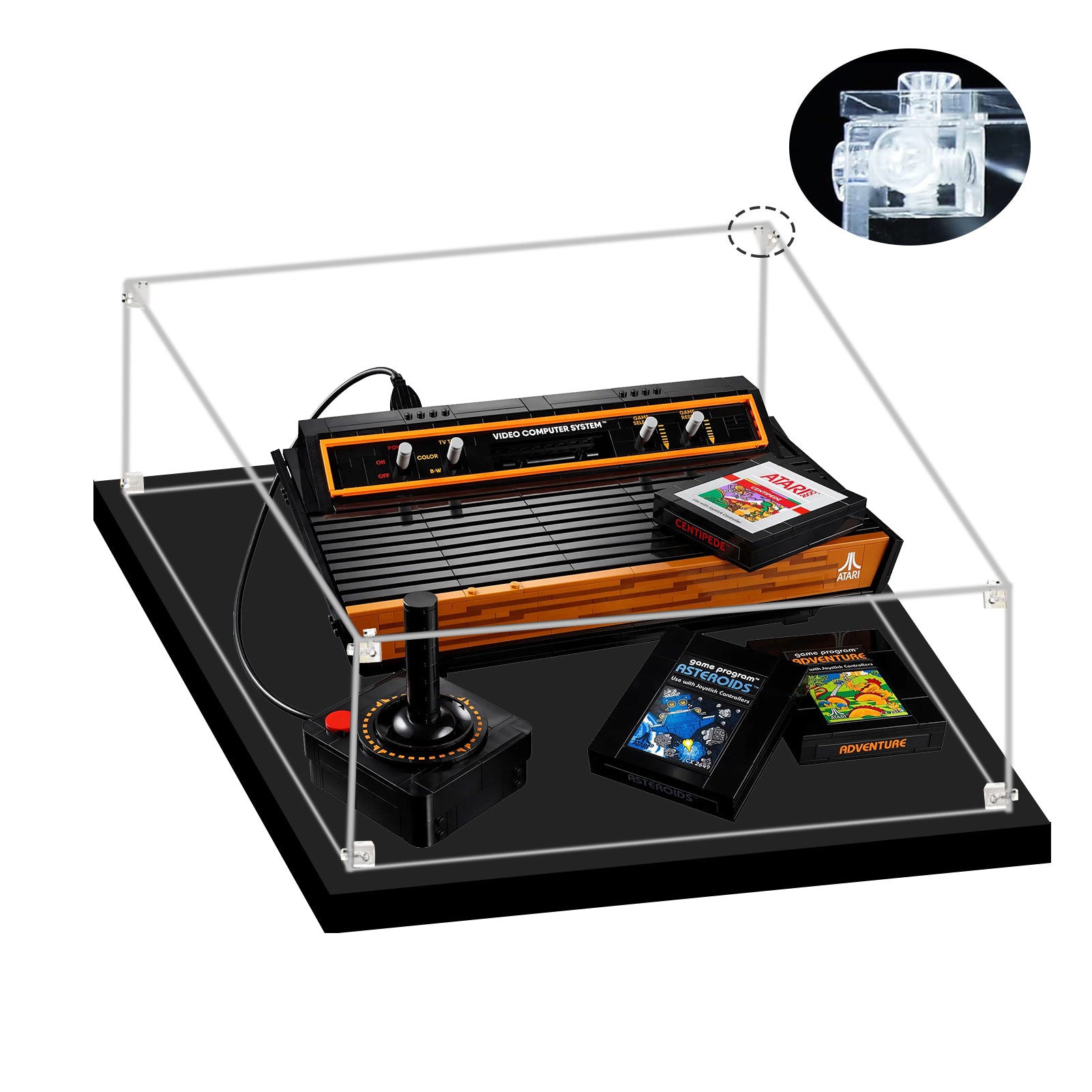 Display Case for  Creator Atari 2600