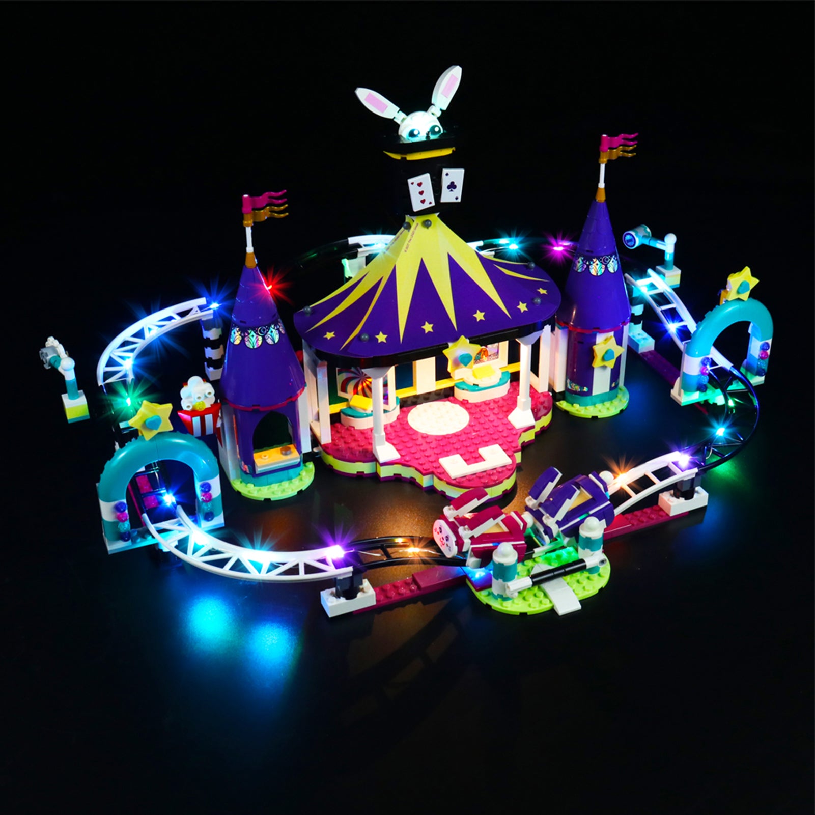 Light kit for Lego Friends 41685  Funfair Roller Coaster