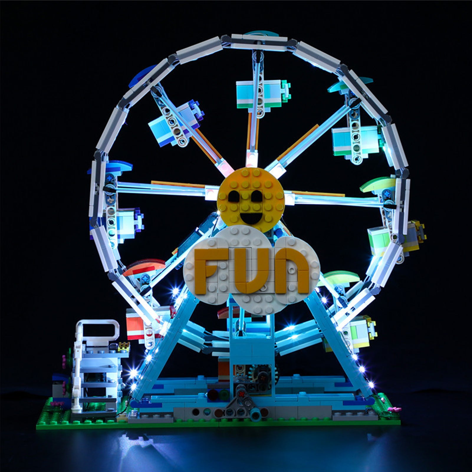 Light kit for Lego Creator Ferris Wheel 31119 - ICUANUTY