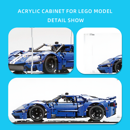 ICUANUTY Display case for LEGO? 42154 Technic: 2022 Ford GT 