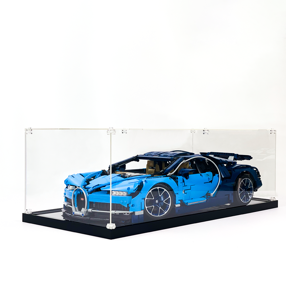 ICUANUTY Display Case for LEGO? Technic? Bugatti Chiron 42083