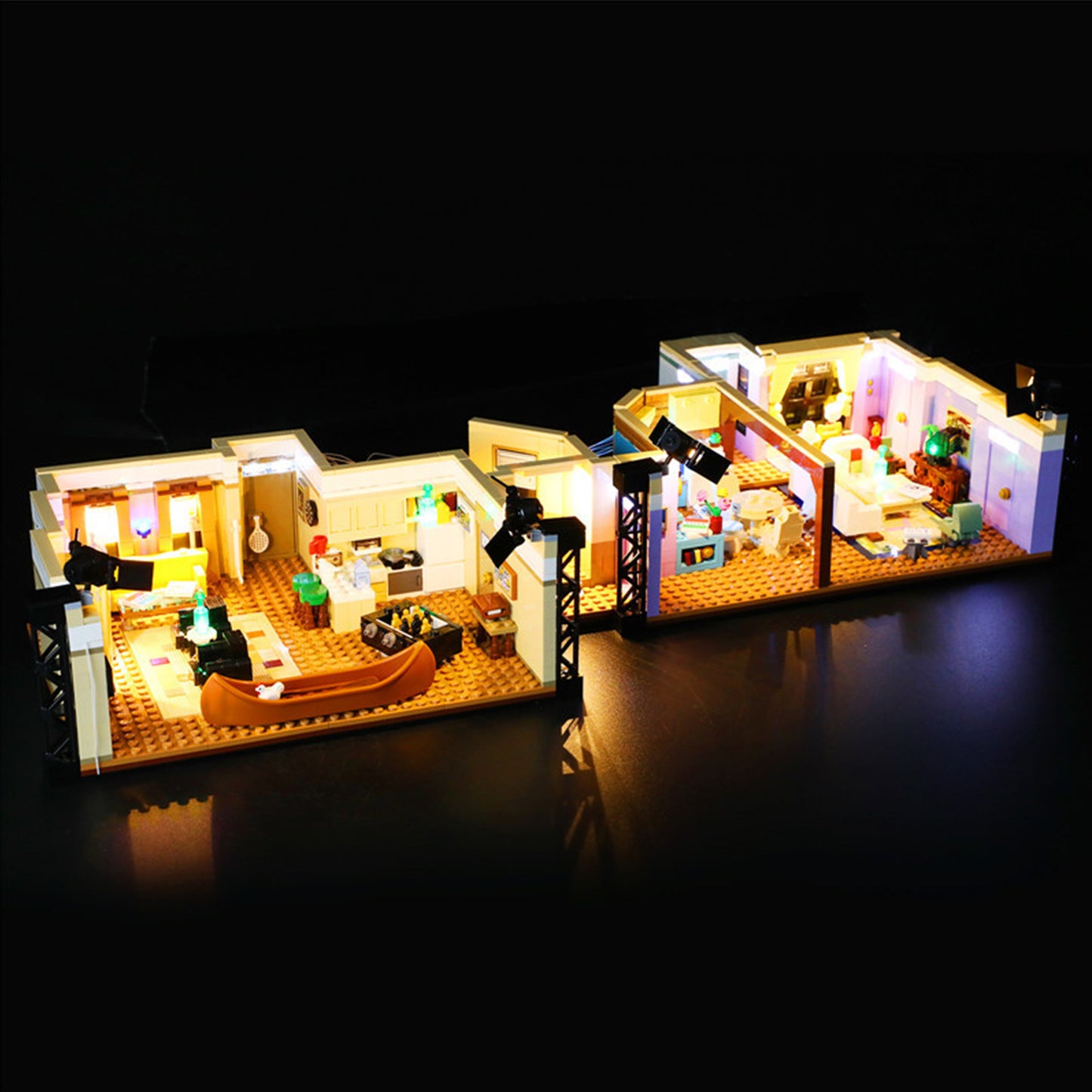 Light kit for Lego Ideas10292 Friends Apartments
