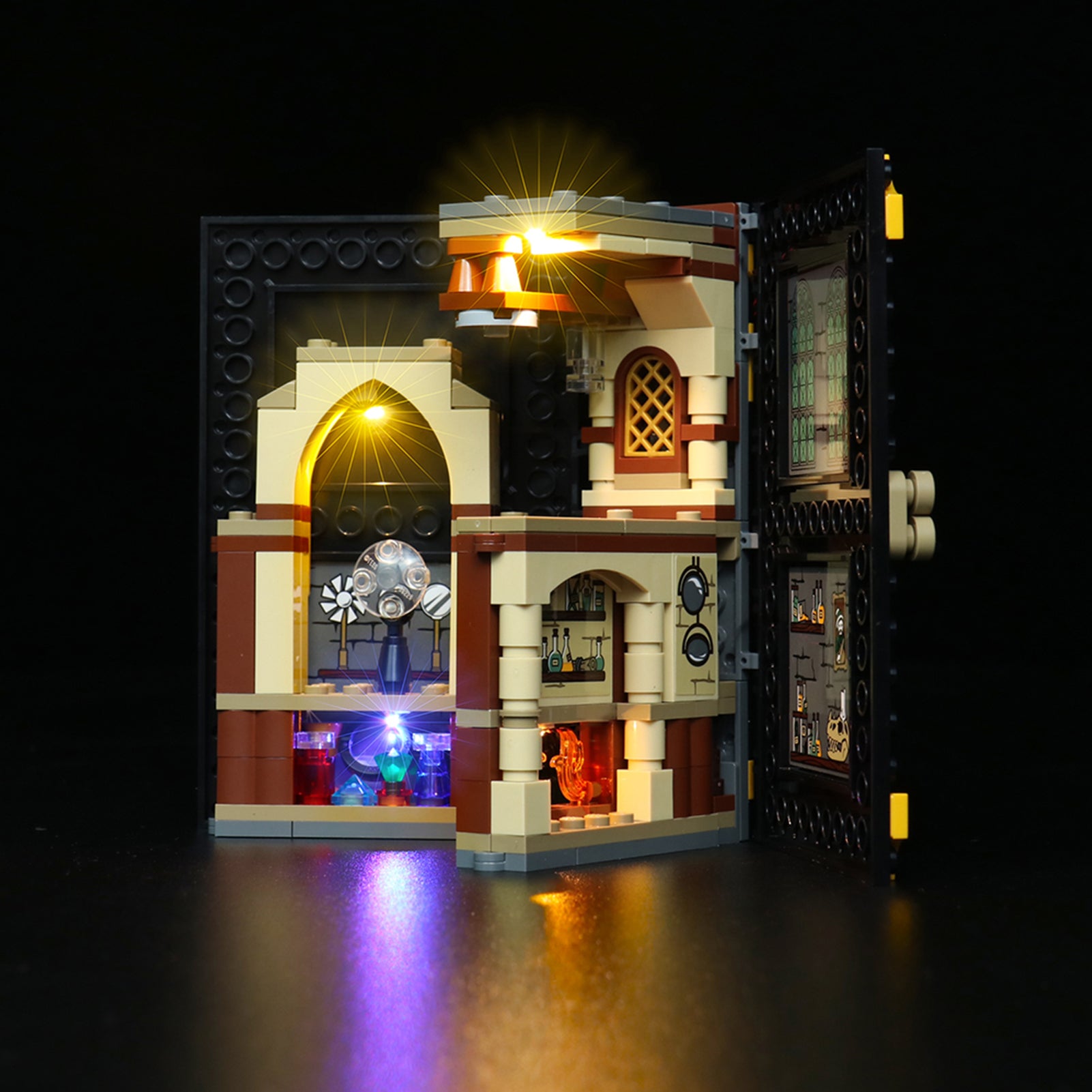 Light kit for Lego Harry Potter 76397 Hogwarts Defence Class