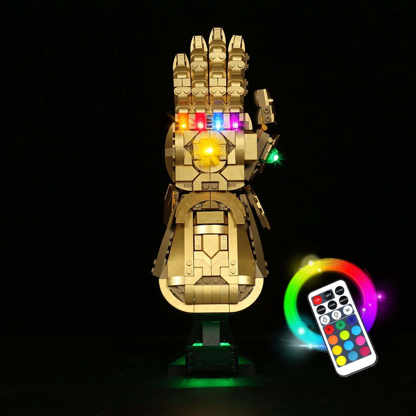 Light Kit for LEGO Infinity Gauntlet Glove 76191 