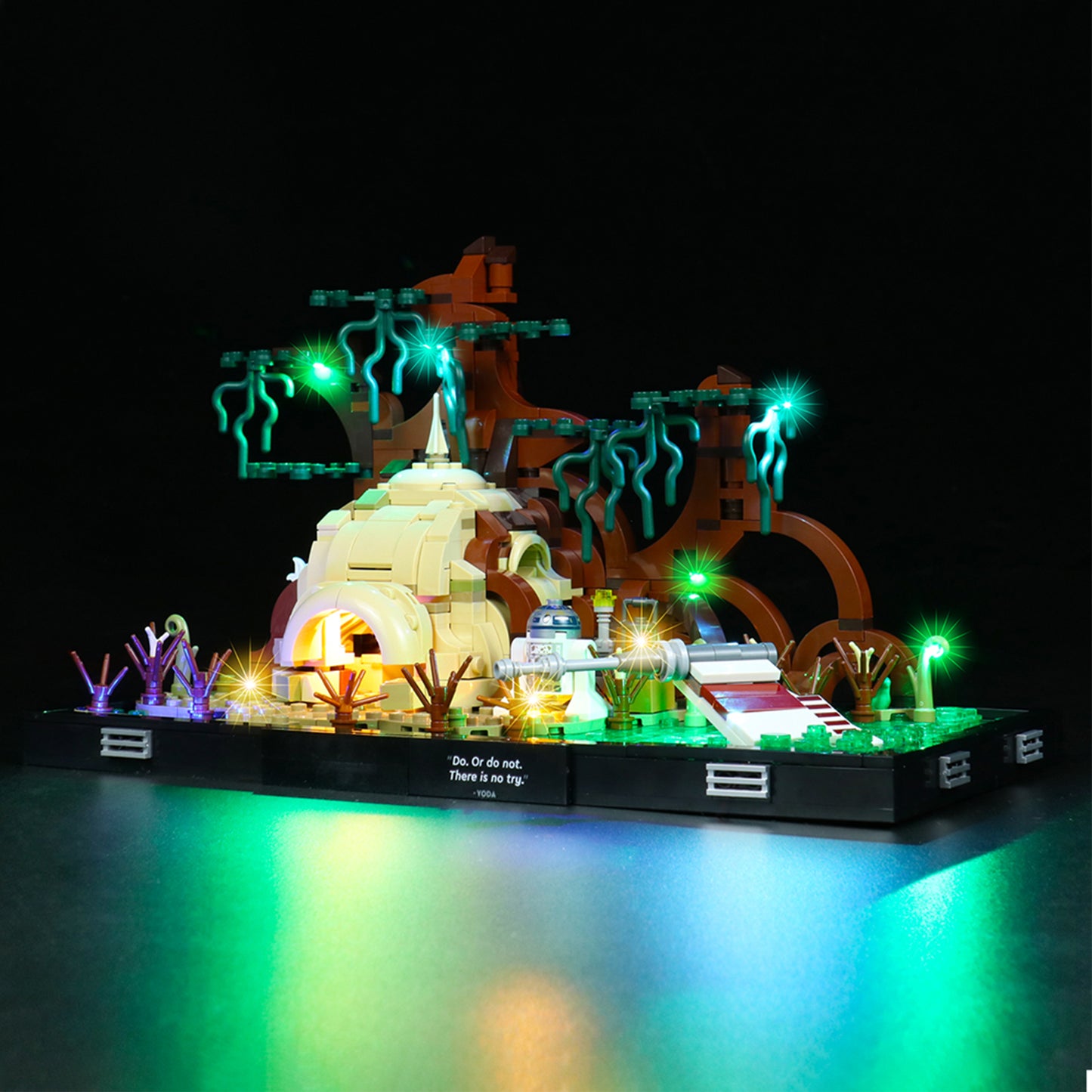 Light kit for Lego Star Wars 75330 Dagobah Jedi Training Diorama
