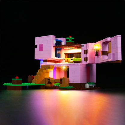 Light kit for Lego Ideas  21170  Minecraft The Pig House 