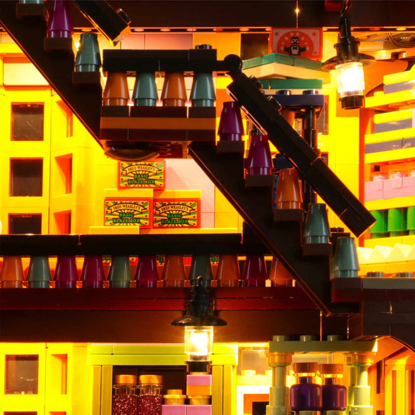 Light kit for Lego Harry Potter 75978 Diagon Alley