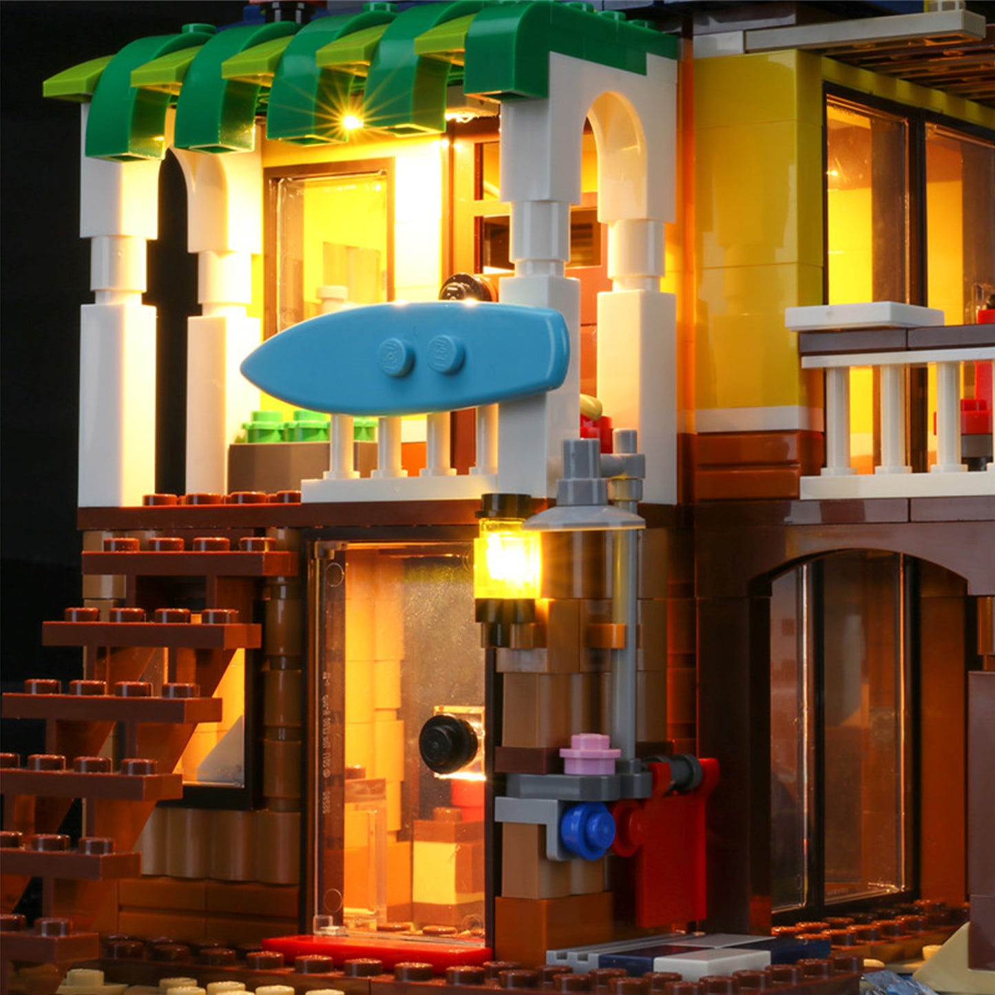 Light kit for Lego Creator 31118 Surfer Beach House