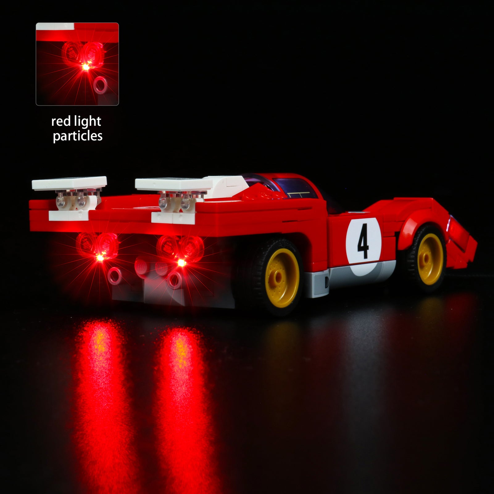 Light kit for Lego Speed Champions 76906 Ferrari 512 M