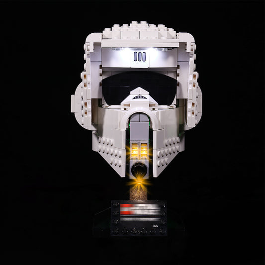Light kit for Lego Star Wars 75305 Scout Trooper Helmet 