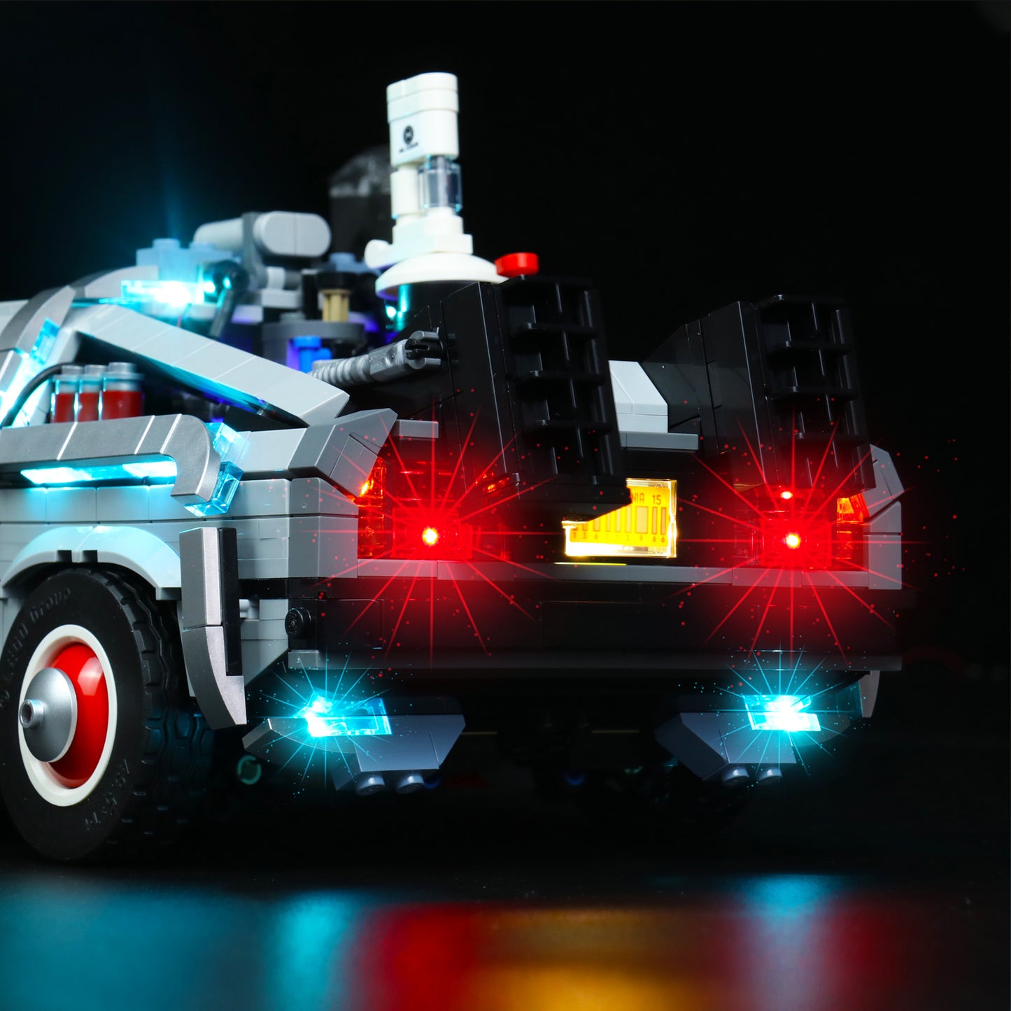 Light kit for Lego Technic 10300 Back to The Future