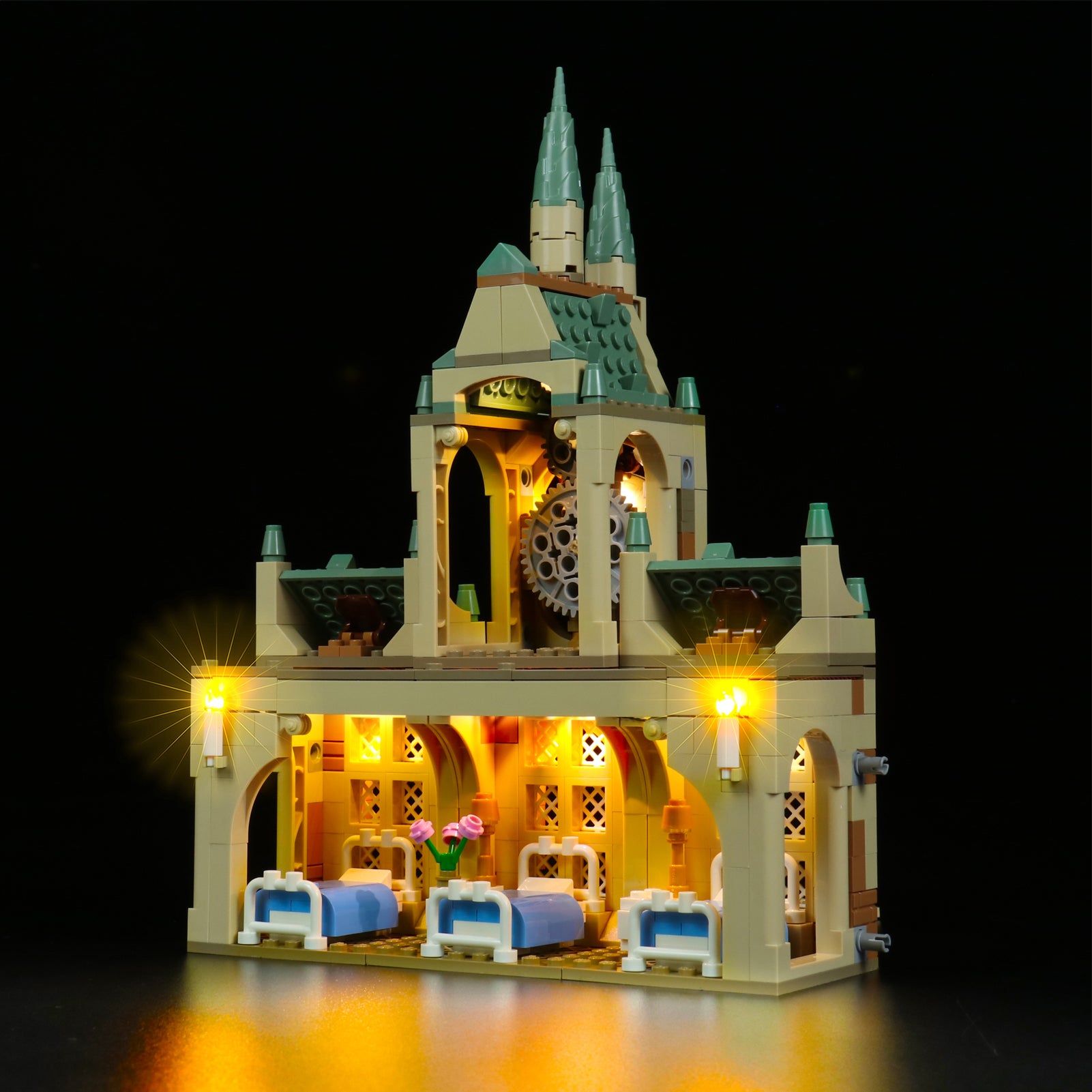 Light kit for Lego Harry Potter 76398 Hogwarts Hospital Wing