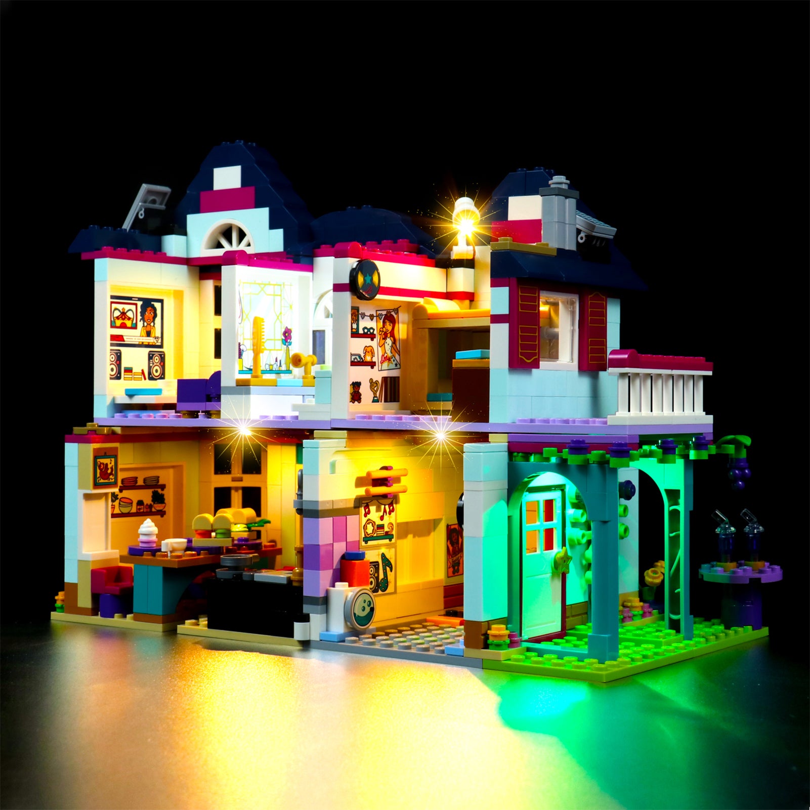 Light kit for Lego 41449 Friends Andrea's Family House