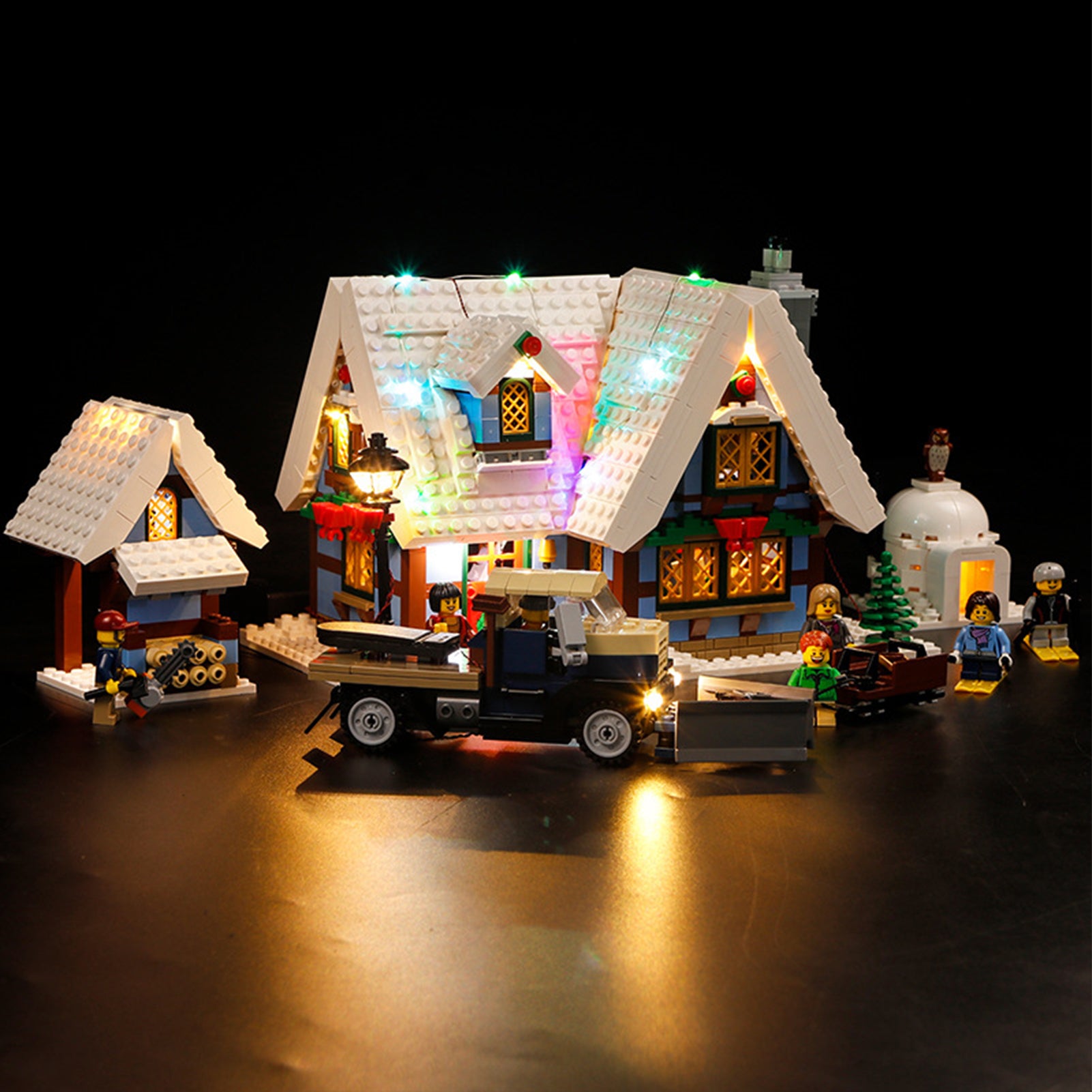  Light kit for Lego Creator Winter Village Post Office 10222 