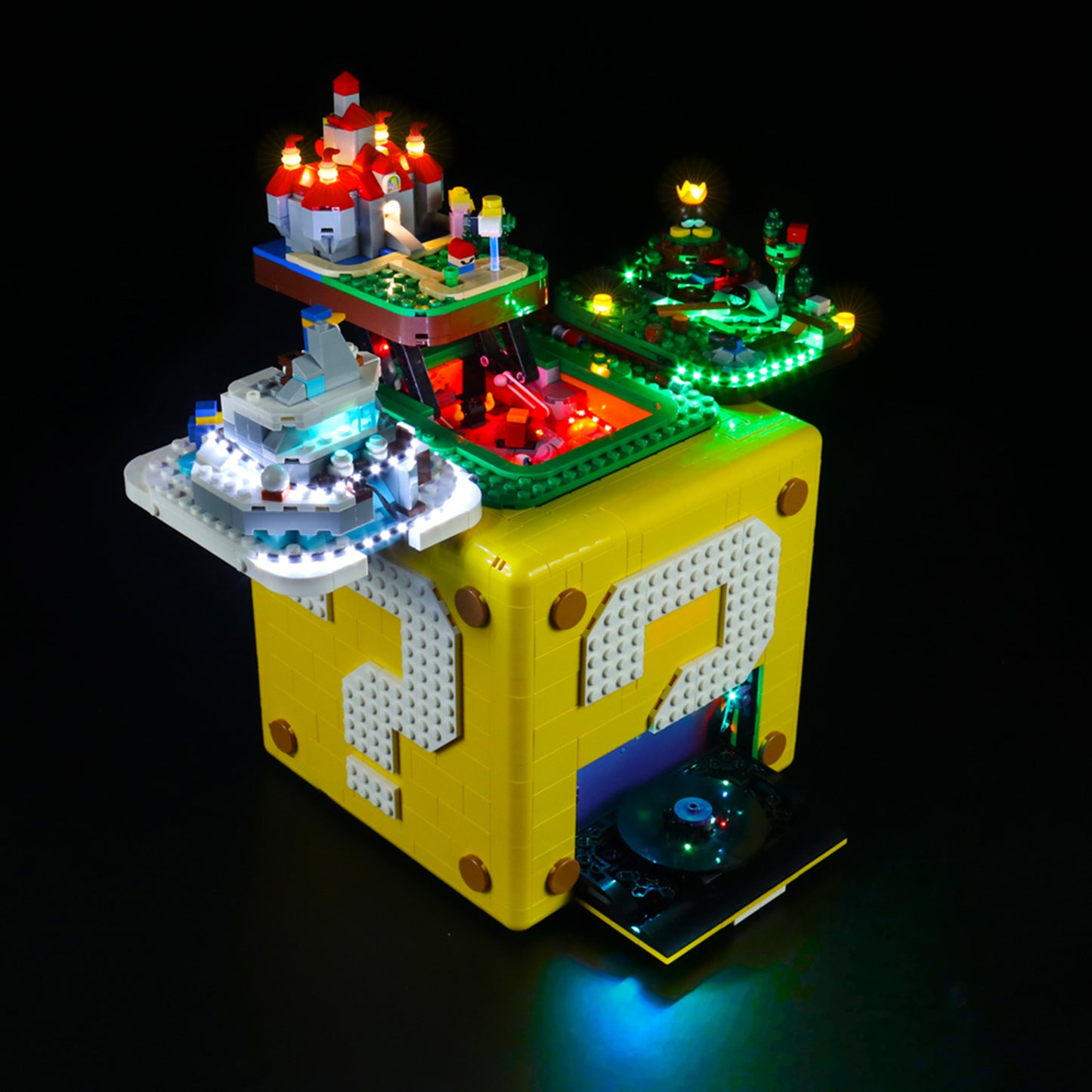 Light kit for Lego Ideas 71395 Super Mario Question Block