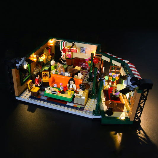 Light kit for Lego Ideas 21319 Central Perk