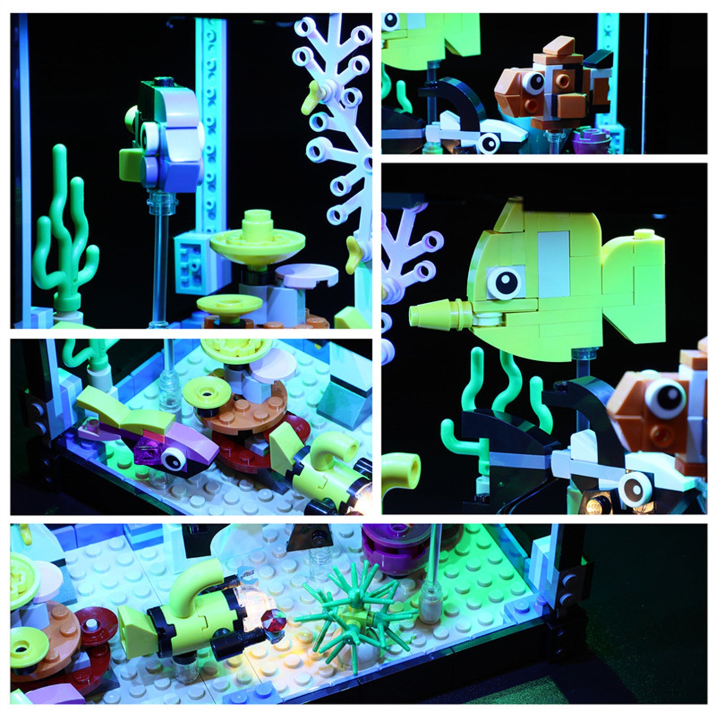 Light kit for Lego Ideas 31122 Creator Fish Tank