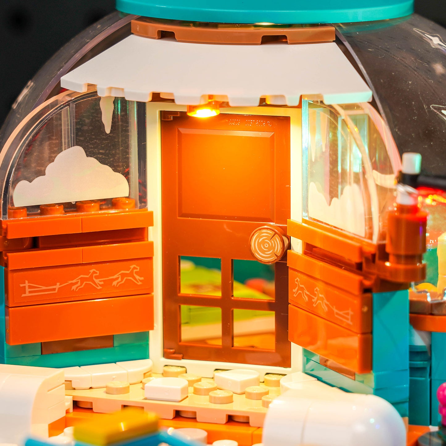 LED lighting for Igloo Holiday Adventure lego 41760 Light up the beauty of the aurora with your friends