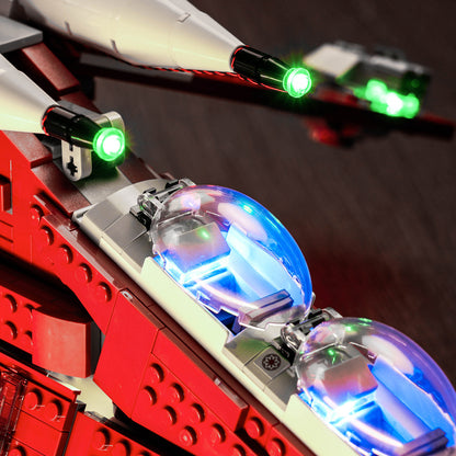 icuanuty LED light kit£¬ lego 75354 Star Wars new coruscant guard gunship£¬lego lighting & light kits