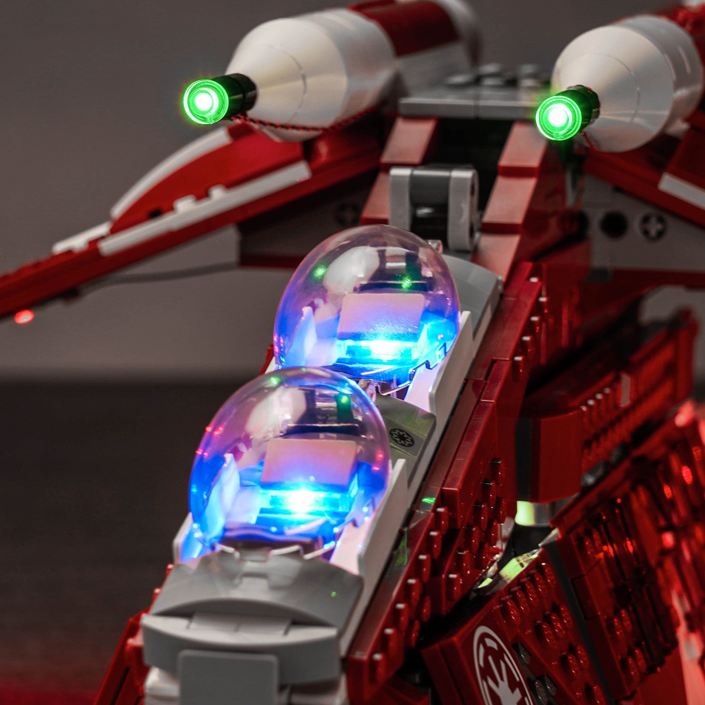 icuanuty LED light kit£¬ lego 75354 Star Wars new coruscant guard gunship£¬lego lighting & light kits