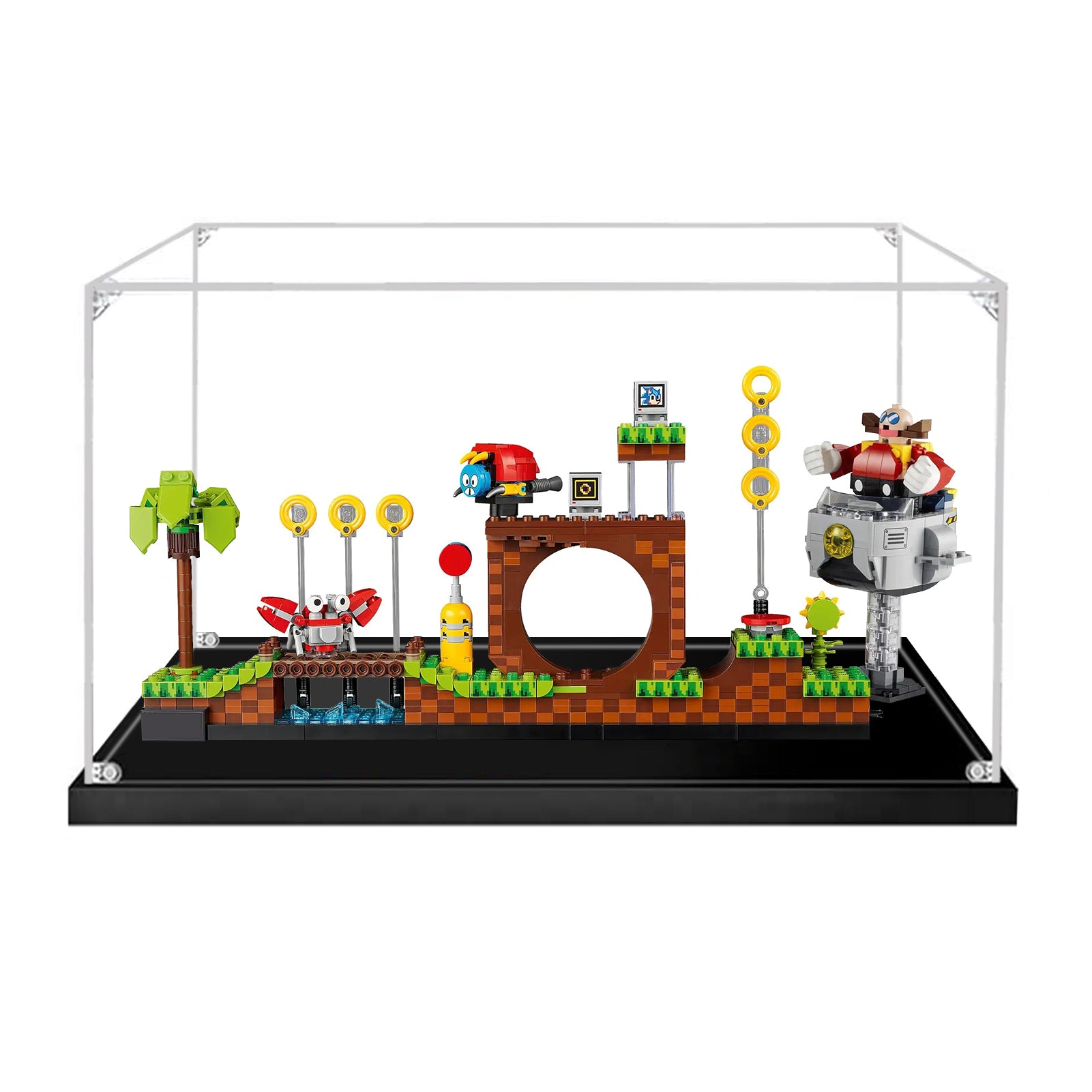 ICUANUTY-Acrylic Display Case for Lego Model & Other Collection Model
