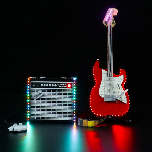 Light kit for Lego Ideas 21329 Fender Stratocaster