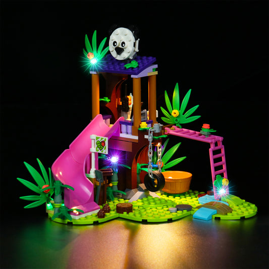  Light kit for Lego  41422 Friends Panda Jungle Tree House