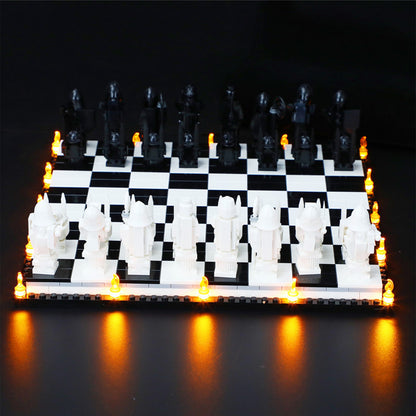 Light kit for Lego Harry Potter 76392 Hogwarts Wizard's Chess