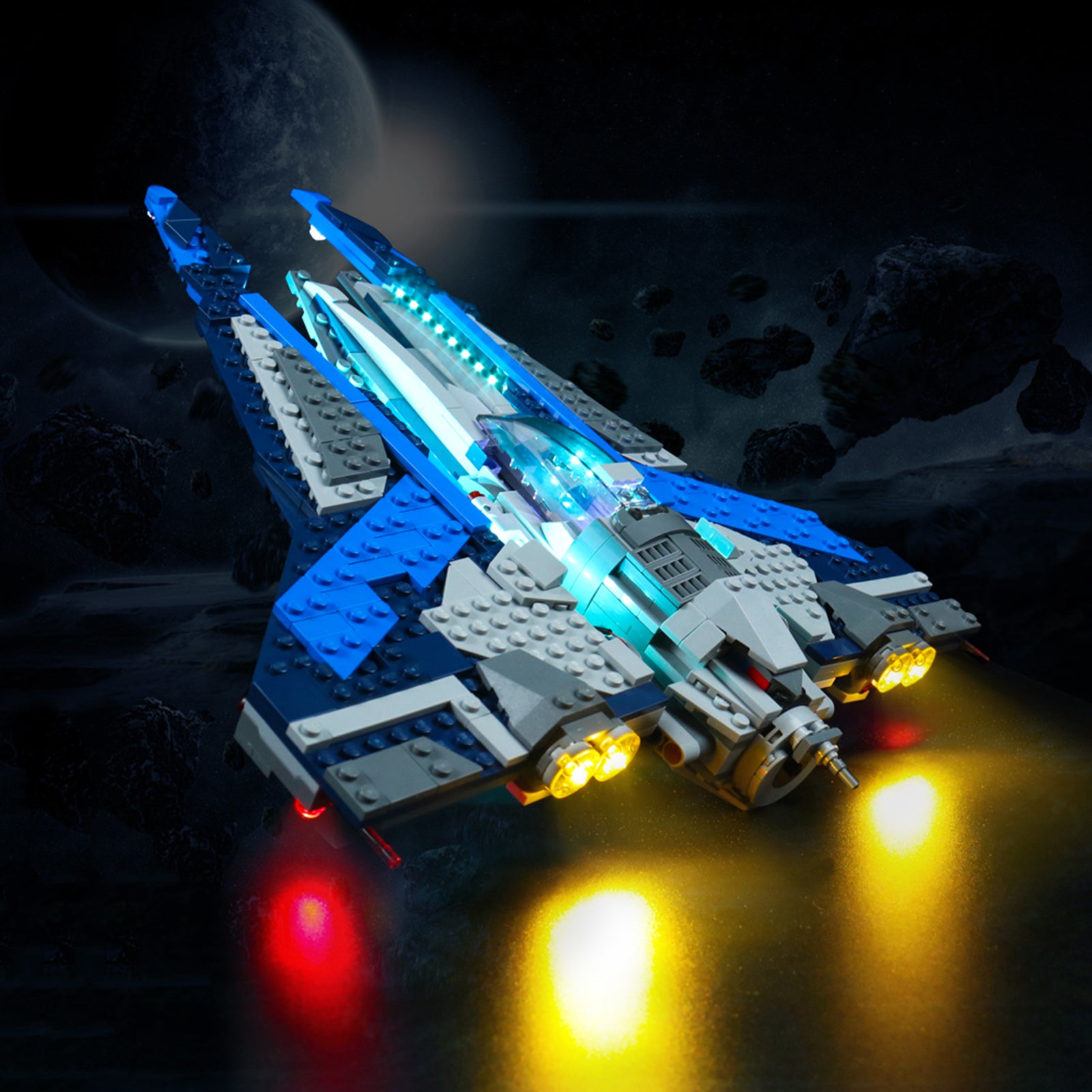 Light kit for Lego Star Wars 75316 Mandalorian Starfighter