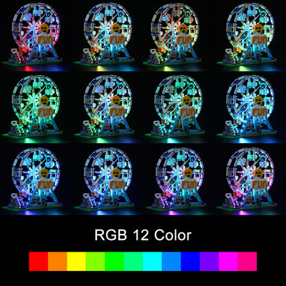 Light kit for Lego Creator Ferris Wheel 31119 - ICUANUTY