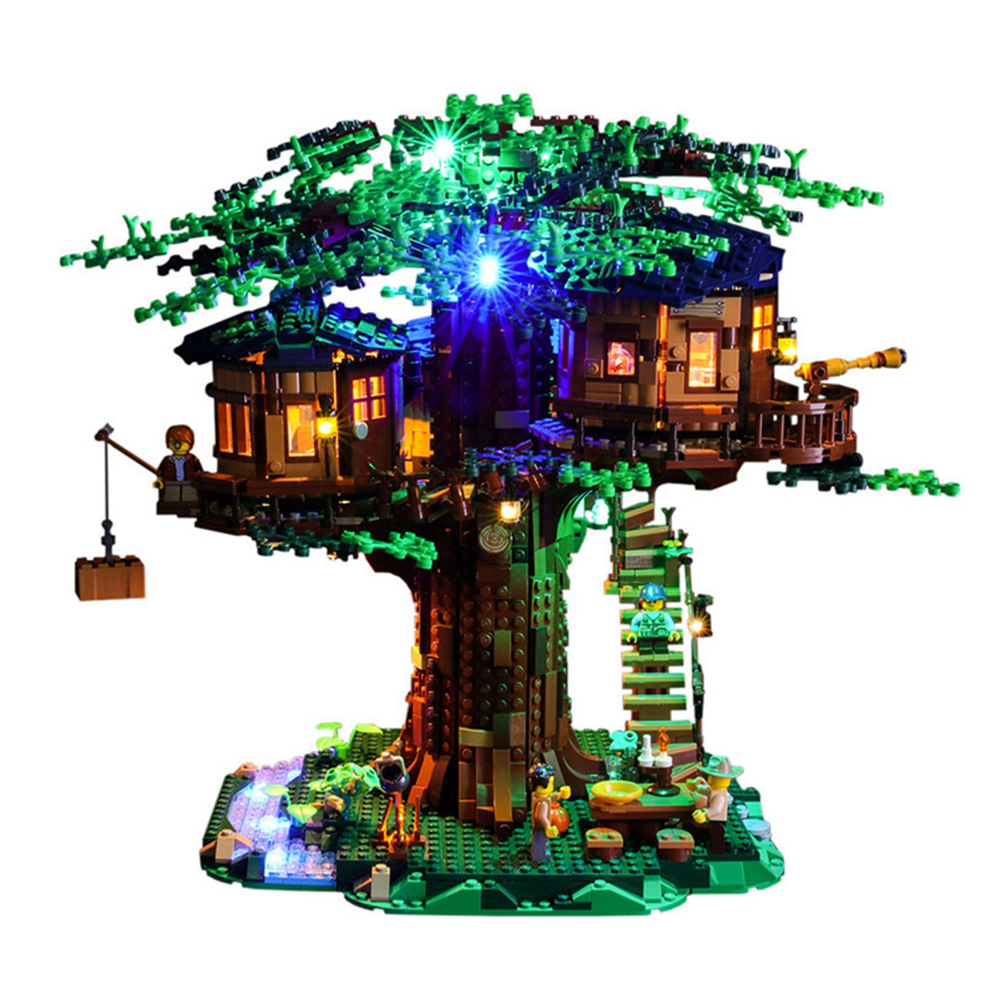 Light kit for Lego Ideas Tree House 21318 building 