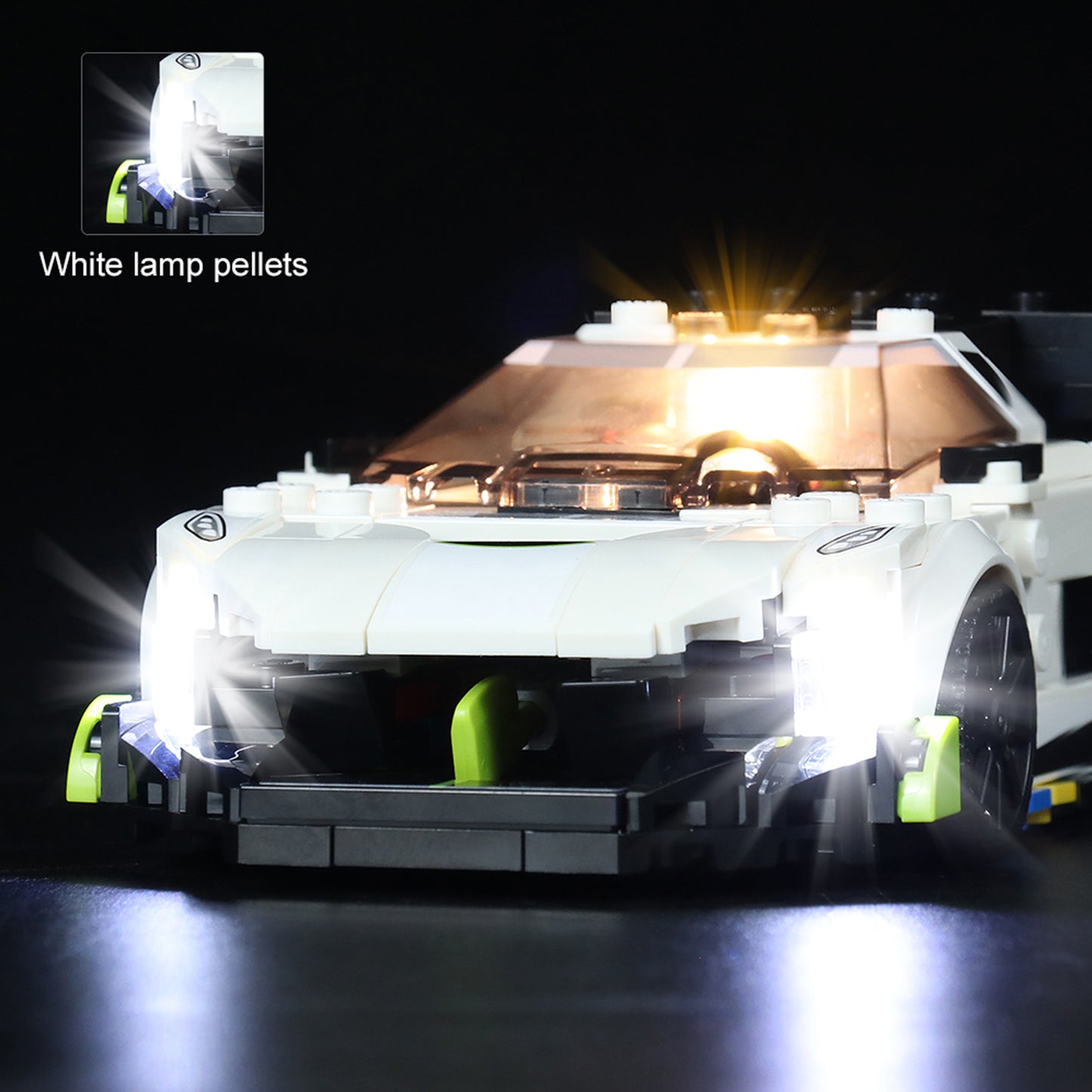 Light kit for Lego Speed Champions 76900 Koenigsegg 