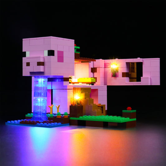 Light kit for Lego Ideas 21170 Minecraft The Pig House