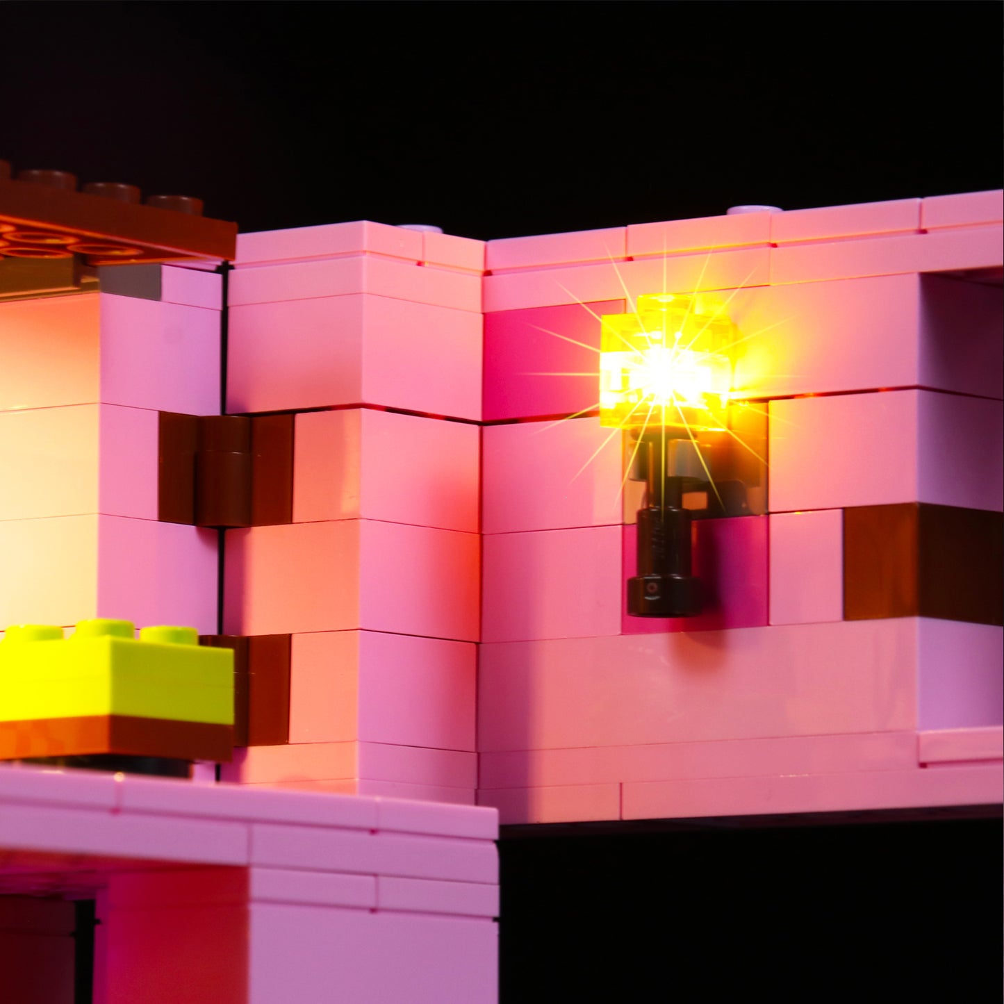 Light kit for Lego Ideas 21170 Minecraft The Pig House